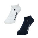 ルコックスポルティフ le coq sportif ゴルフ ソックス メンズ シーズンモチーフ柄 アンクル丈ソックス LG5FSO00M 【2025年秋冬モデル...