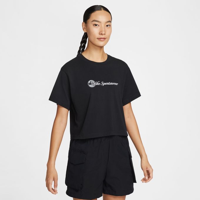 Tops - ナイキ(NIKE) Tシャツ 半袖 レディース NSW CLUB クロップドSST HV4948-010