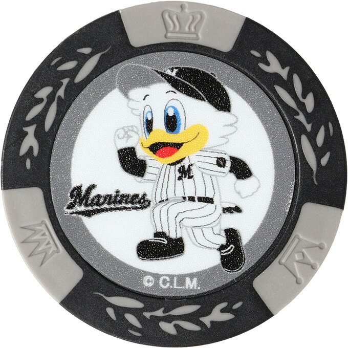 マリーンズチップマーカー ■カラー：GY ■素材：プラスチック ■原産国：中国