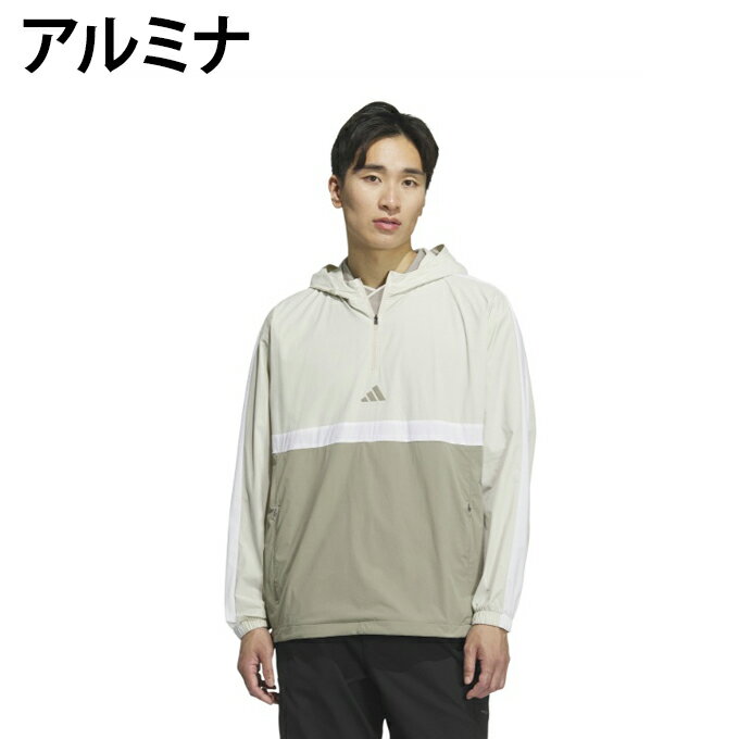 アディダス adidas ゴルフウェア ブルゾン メンズ ビヨンド ザ コース 撥水 カラー...