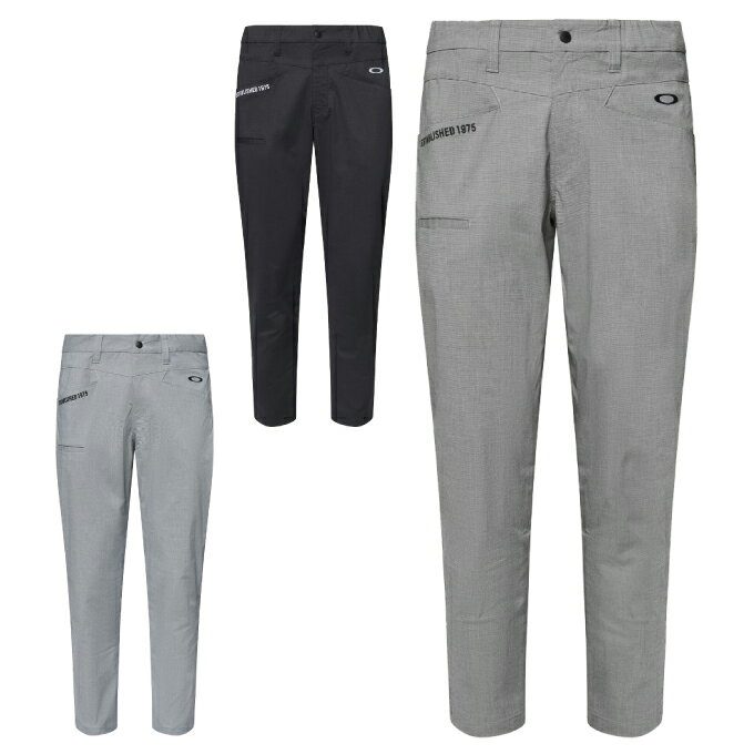 新品 OAKLEY オークリー アンクルパンツ 立体裁断4WAYストレッチ 33 OAKLEY オークリー（OAKLEY）（メンズ）ゴルフウェア UVカット