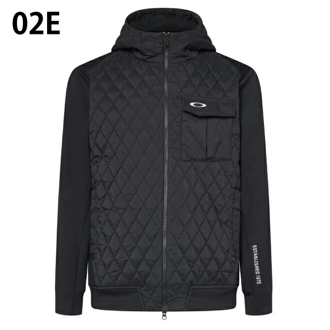 オークリー(OAKLEY) ゴルフウェア ブルゾン メンズ HYBRID PUFF FLEECE 8.0 FOA408280 【国内正規品】【2025年秋冬モデル】