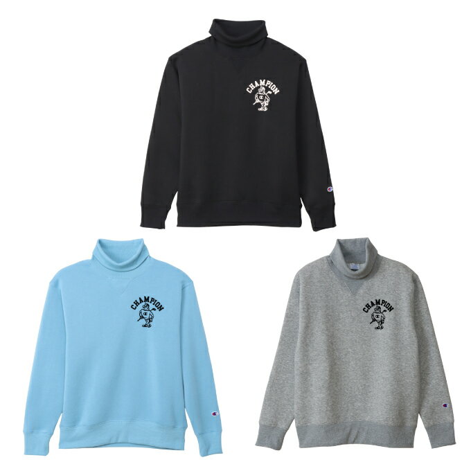 チャンピオン(Champion) ゴルフウェア スウェット メンズ TW TF タートルネックスウェット C3-CG003 【2025年秋冬モデル】