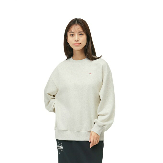 コンバース(CONVERSE) スウェットトレーナー レディース ダイヤモンドロゴ裏毛クルースウェット 42200211