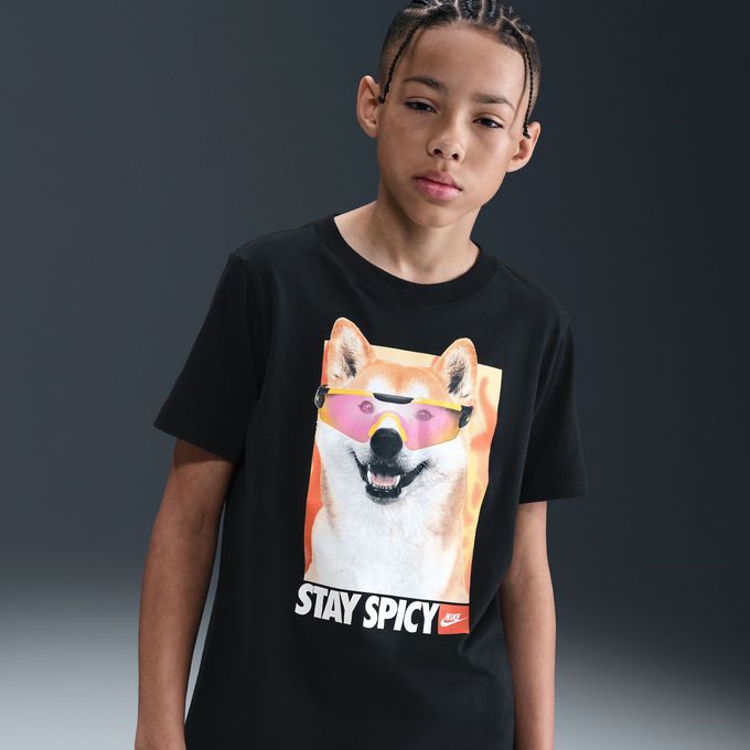 ナイキ(NIKE) Tシャツ 半袖 ジュニア NSW TEE SHIBA HV5206-010