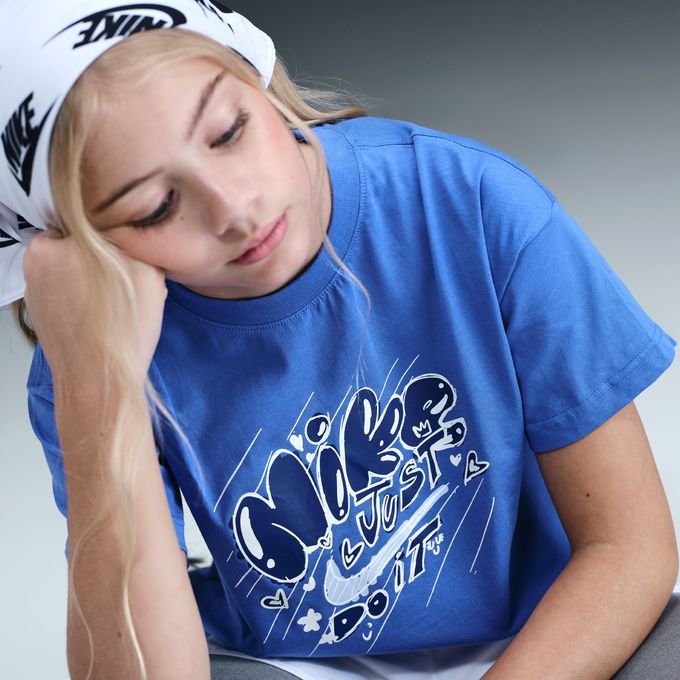 ナイキ(NIKE) Tシャツ 半袖 ジュニア NSW ESS DOODLE T HV5724-411