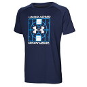 アンダーアーマー バスケットボールウェア 半袖シャツ ジュニア UA テック ロゴ ショートスリーブ Tシャツ 6001286-410 UNDER ARMOUR