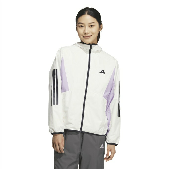 アディダス(adidas) ウインドブレーカー ジャケット レディース TEAM 3S ウーブンジャケット KA0934 NCX84