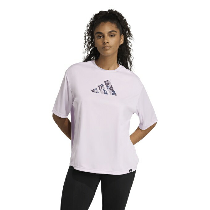 アディダス(adidas) Tシャツ 半袖 レディース ソフト サイド グラフィックTシャツ KD8377 TP533