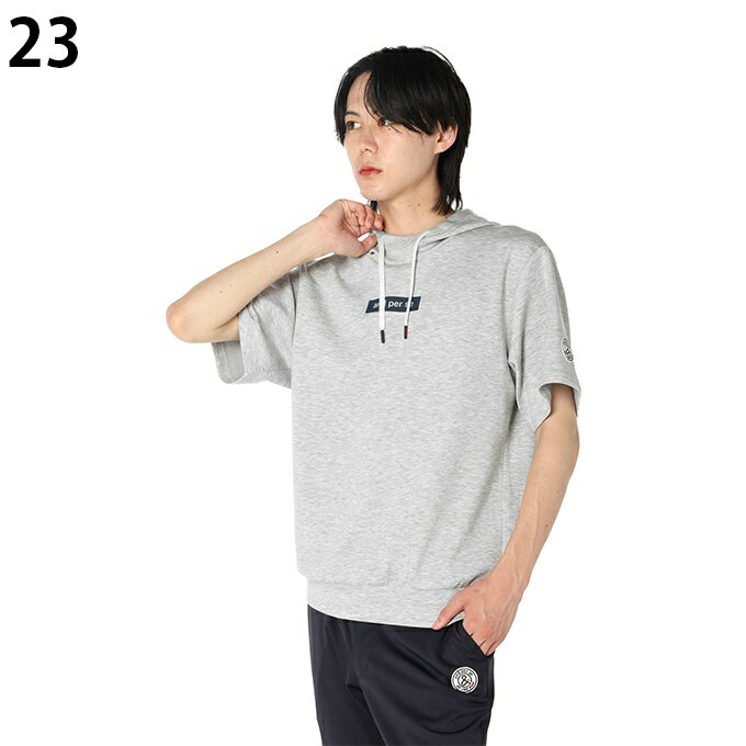 アンパスィ(and per se) ゴルフウェア スウェット メンズ ショットスムーザースウェット半袖HD AMF6505J1 【2025年秋冬モデル】