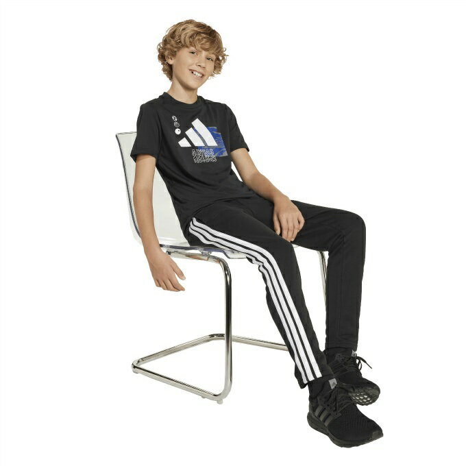 アディダス(adidas) Tシャツ 半袖 ジュニア カモ トレーニング グラフィック半袖T...