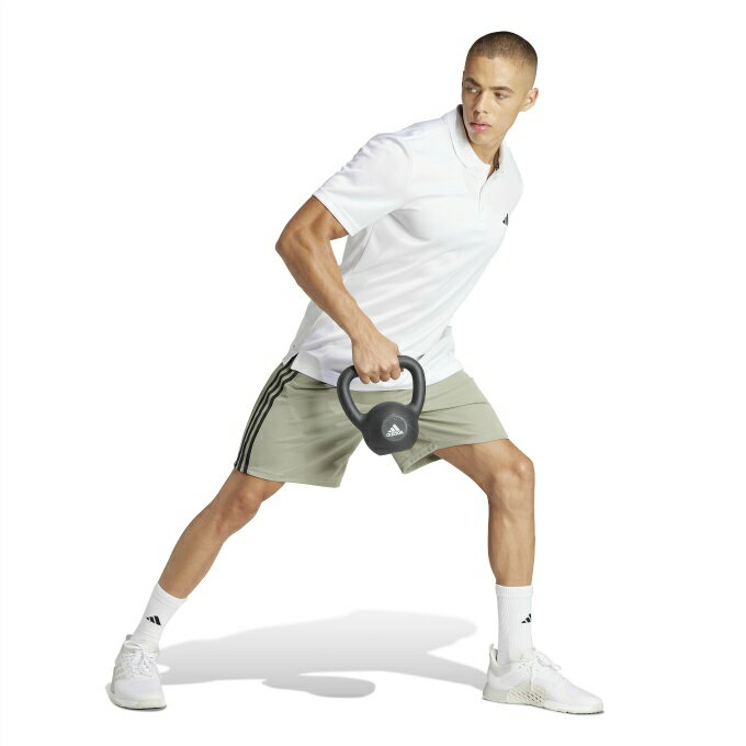 アディダス(adidas) ポロシャツ 半袖 メンズ トレイン エッセンシャルズ トレーニ...