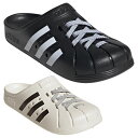 アディダス(adidas) サボサンダル メンズ レディース おしゃれ 痛くない 3本ライン アディレッタ クロッグ ADILETTE CLOG JH9848 JH9849 NJK10 【ご自宅配送限定】‥