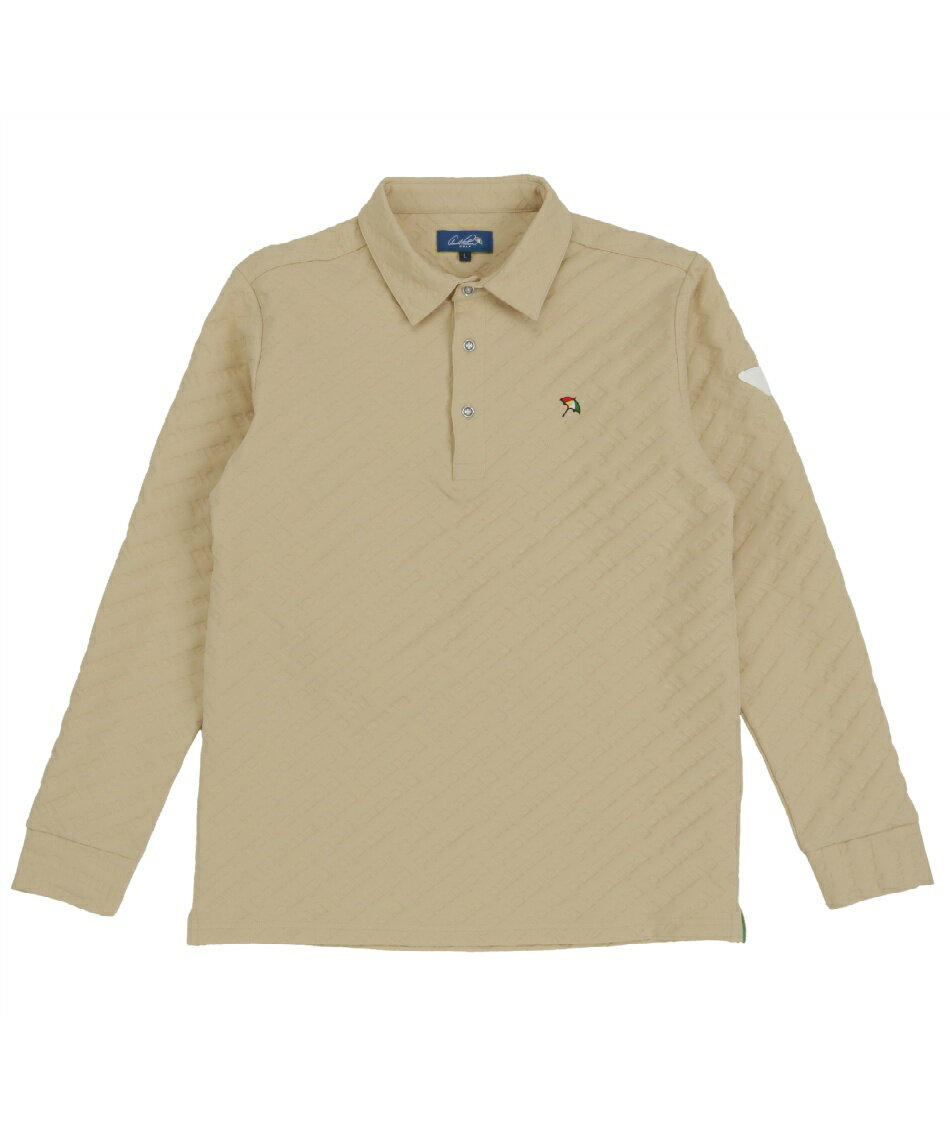 ベージュ　ゴルフウェア　ポロ　長袖　カットソー 楽天市場】シャツ・ポロシャツ（カラーベージュ）（メンズウェア