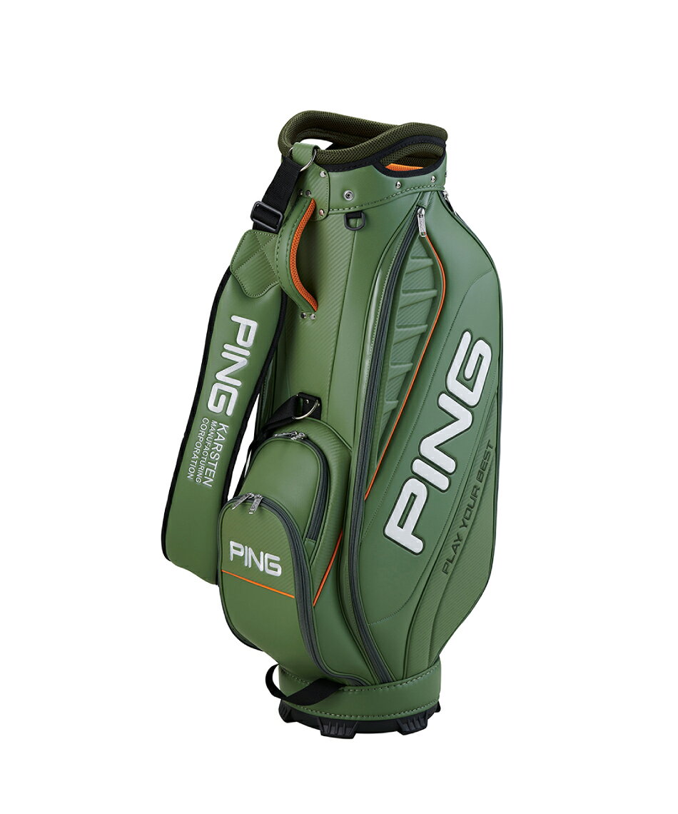 PING GOLF/ピン ゴルフ キャディバッグ９型【ライムグリーン】美品！ PING GOLF/ピン ゴルフ キャディバッグ9型【ライムグリーン】美品