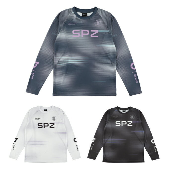 スパッツィオ SPAZIO サッカーウェア プラクティスシャツ 長袖 メンズ L S ブラードライン プラシャツ GE-1120