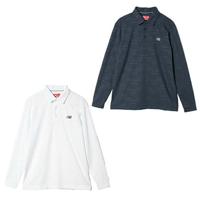 Other - 【条件達成で最大10万ポイント獲得のチャンス！4/20〜4/30】ニューバランス(new balance) ゴルフウェア ポロシャツ 長袖 メンズ 長袖ポロ 012-5269003 【2025年秋冬モデル】