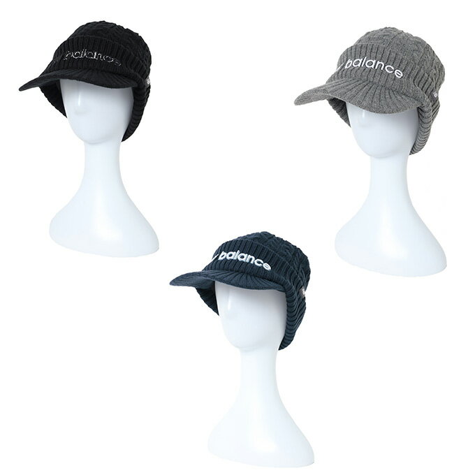 ニューバランス(new balance) ゴルフ ニット帽 メンズ ブリムビーニー 012-5287015 【2025年秋冬モデル】