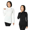 アンドライフ(&life) アンダーウェア 長袖 レディース F モックネック Sアンダーシャツ AL451106E51