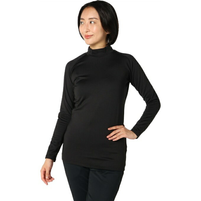 アンドライフ(&life) アンダーウェア 長袖 レディース 保温モックネックL/Sアンダーシャツ AL451106E61