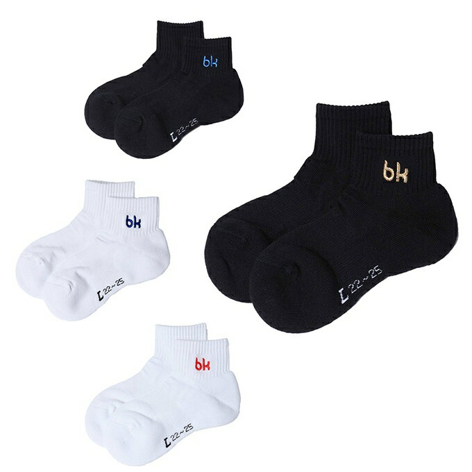 ブラック ナイト(Black knight) ソックス メンズ レディース ロゴ刺繍クォーターソックス SC-5982