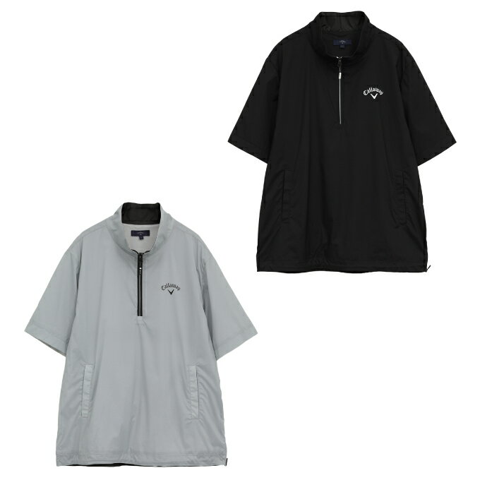 キャロウェイ(Callaway) ゴルフウェア ブルゾン メンズ ストレッチミニリップハーフジップブルゾン C25..