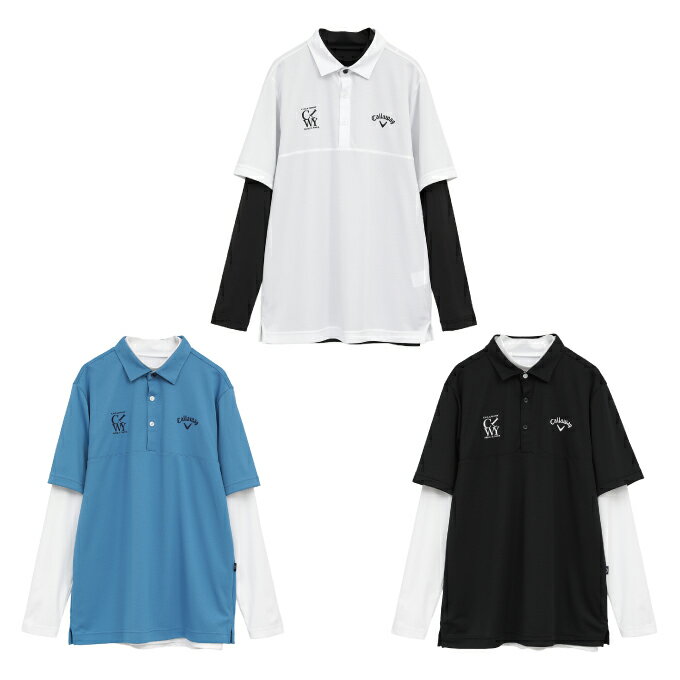 【全品対象最大10%OFF!11/20 20:00〜11/27 1:59】キャロウェイ(Callaway) ゴルフウェア シャツセット メンズ セットシャツ イ...