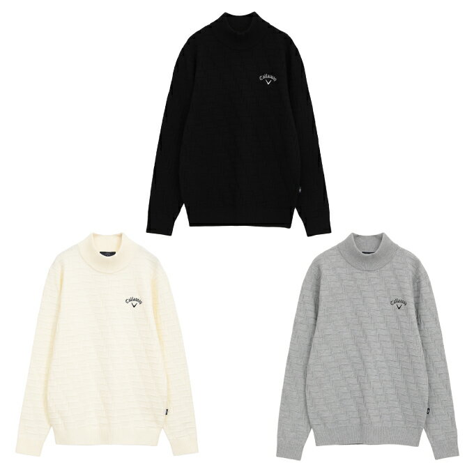 キャロウェイ　ゴルフウェア　セーター　カラマツジャカードニット　LL 0000001207206_003_r1.jpg