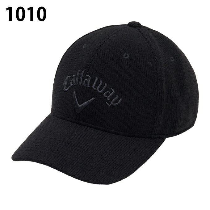 キャロウェイ(Callaway) ゴルフ キャップ メンズ コーデュロイキャップ C25291100 【国内正規品】【2025年秋冬モデル】