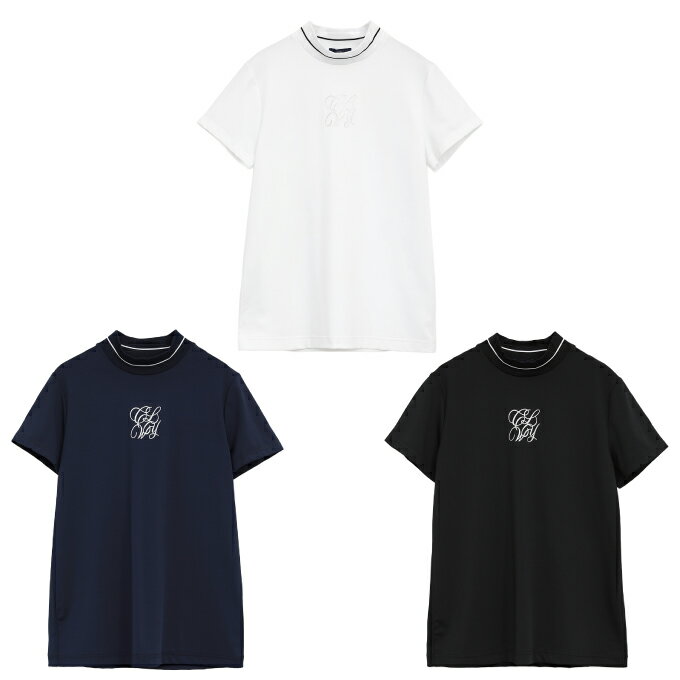 キャロウェイ(Callaway) ゴルフウェア 半袖シャツ レディース ストレッチスムース半袖モックネックシャ..