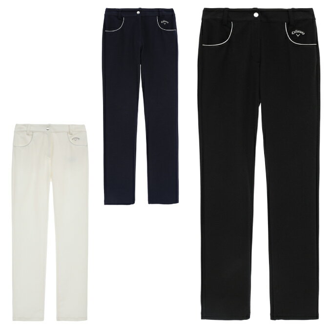 キャロウェイ(Callaway) ゴルフウェア ロングパンツ レディース 8WAYストレッチピケパンツ C25226200 【国内正規品】【2025年秋冬モデル】