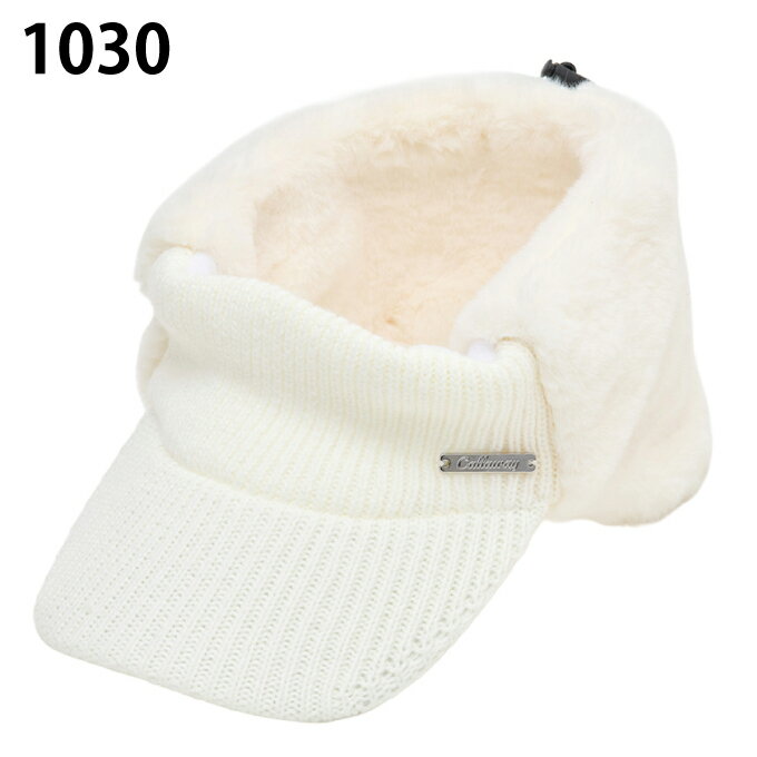 キャロウェイ(Callaway) ゴルフ サンバイザー レディース ニットバイザー C25291210 【国内正規品】【2025年秋冬モデル】