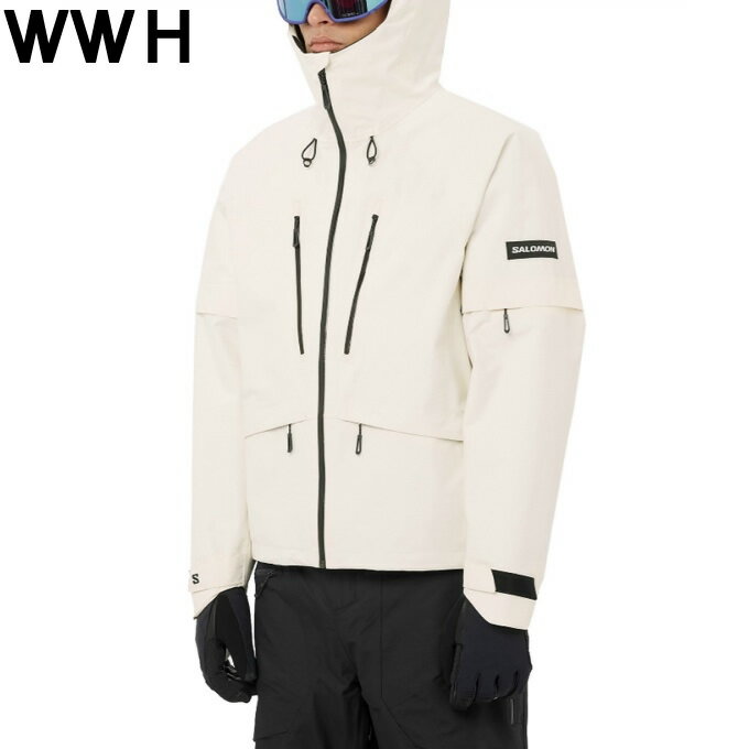 サロモン(SALOMON) スキーウェア ジャケット メンズ ヴェノム フルジップ ジャケット VENOM FULL ZIP JACKET M 【国内正規品】【25-26 2026モデル】 3