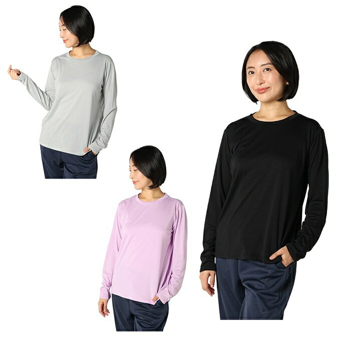 【全品対象最大10％OFF！11/20 20:00～11/27 1:59】ビジョンクエスト(VISION QUEST) Tシャツ 長袖 レディース 長袖機能 S T VQ451202E01