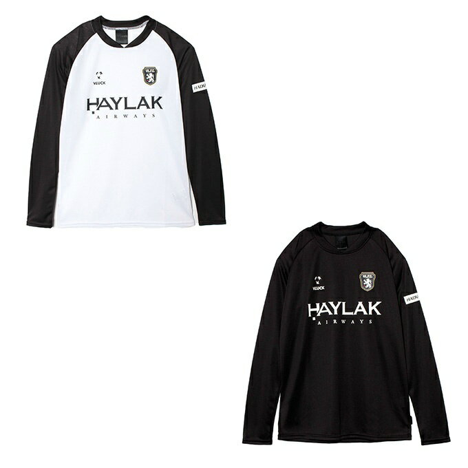 ブラック(VLUCK) サッカーウェア 長袖シャツ ジュニア 定番 プラクティスシャツL/S VL540414E01