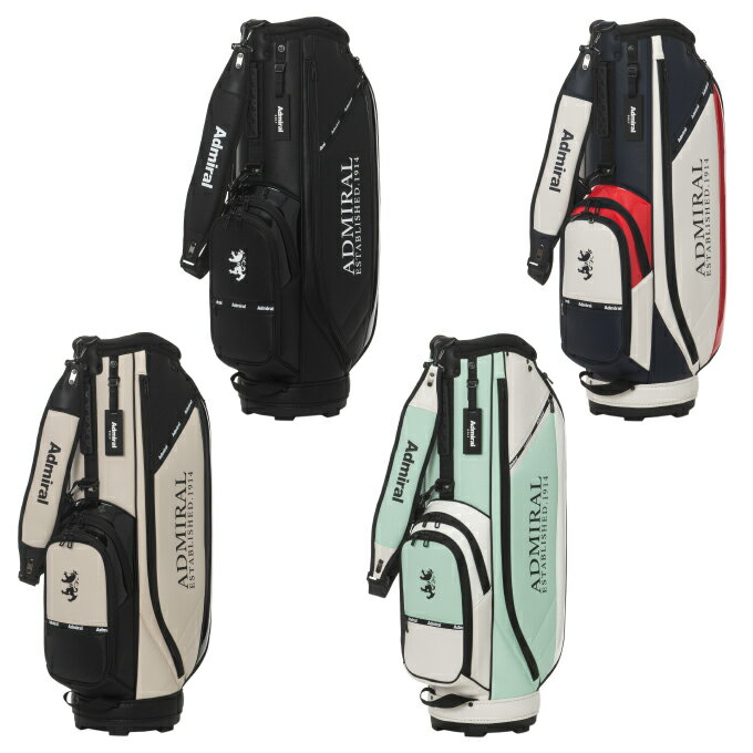 【全品対象最大10％OFF！11/20 20:00〜11/27 1:59】アドミラル(Admiral) キャディバッグ メンズ レディ..