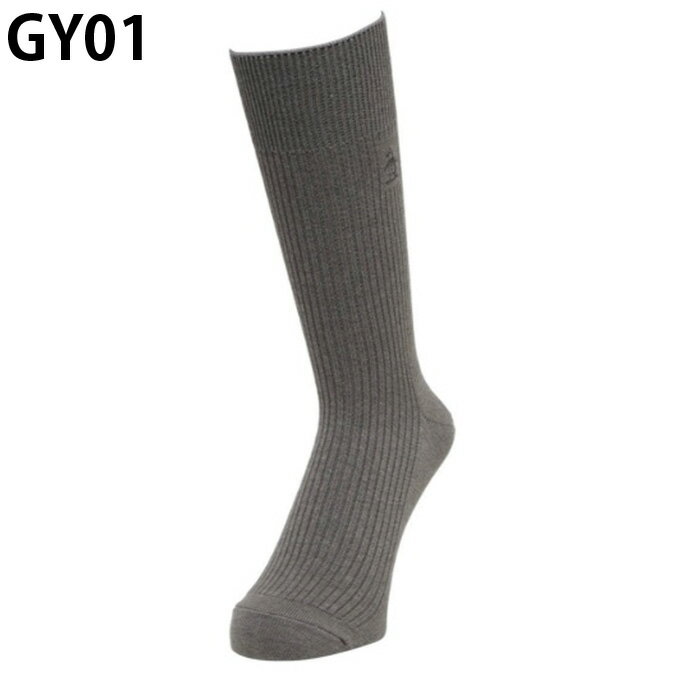 【全商品ポイント10倍！4/5 20:00〜23:59】マンシング(Munsingwear) ゴルフ ソックス メンズ クルー丈 ワンポイントソックス MG5SSO00M 【2025年秋冬モデル】