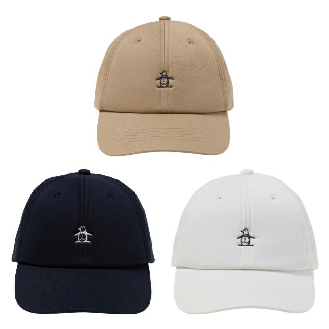 フロント部分に芯地を貼り、カチッとした仕上がりのベースボール型キャップ。太番手でしっかりとしたやや肉厚のコットンカツラギ素材を使用したゴルフキャップ。後部のカクカンに生地を通し裏側のベルクロでサイズ調整可能。どんなスタイルにも合わせやすいワンポイント刺繍キャップ。 ■カラー：BG00 ( ベージュ )、NV00 ( ネイビー )、WH00 ( ホワイト ) ■サイズ：F ( 56-60cm ) ■素材：綿100% ■原産国：中国 検索ワード：帽子 ぼうし cap