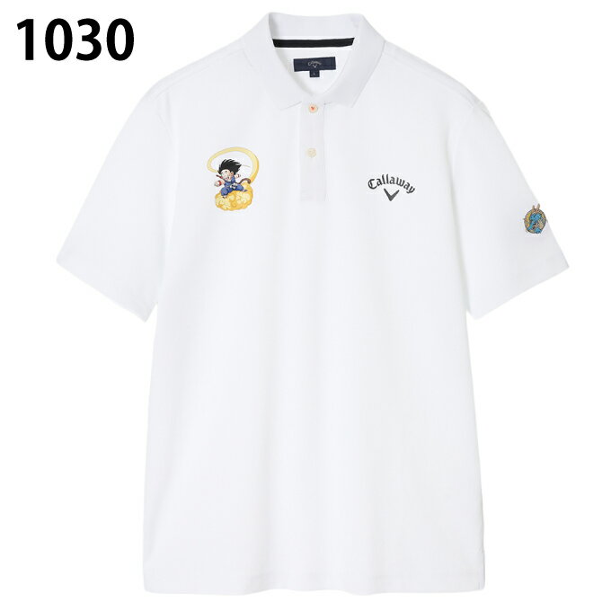 キャロウェイ(Callaway) ゴルフウェア ポロシャツ 半袖 メンズ ドラゴンボール キャラクタープリントポロシャツ C25234150 【国内正規品】【2025年秋冬モデル】