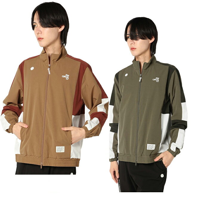 ■カラー：033BEIGE、054KHAKI ■サイズ：M、L、LL ■原産国：中国 ■素材：本体 ナイロン92%、ポリウレタン8% 裏地 ポリエステル100% ■着用サイズ：L(身長/180cm) 検索ワード：ジャケット アウター