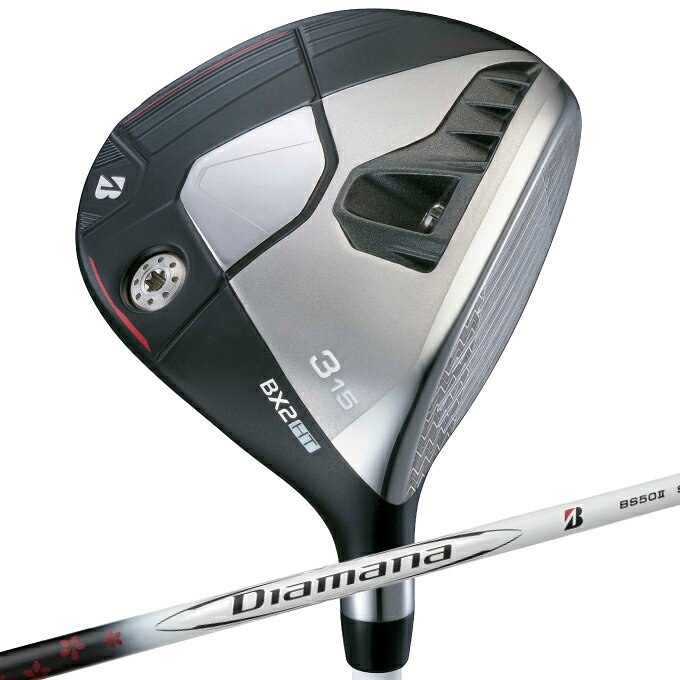 【10月4日20:00開始！ほとんど全品ポイントUP】【新品】ブリヂストンゴルフ(BRIDGESTONE GOLF) ゴルフクラブ フェアウェイウッド メンズ Diamana BS50 2 カーボンシャフト BX2HT FW【国内正規品】