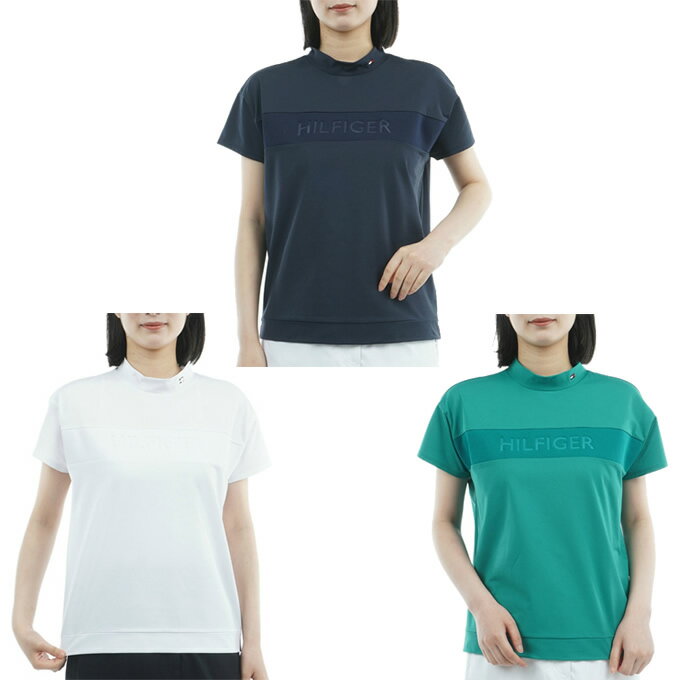 �ȥߡ��ҥ�ե����������(TOMMY HILFIGER GOLF) ����ե����� Ⱦµ����� ��ǥ����� ����ܥ�����Ⱦµ��å��ͥå������ THLA562 ��...