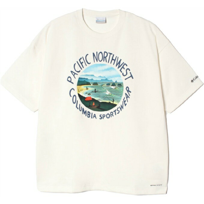 ������ӥ�(Columbia) Ⱦµ����� ��� ��ǥ����� Lake to Avenue Graphic SS Tee �쥤���ȥ����٥˥塼����ե��å�����...