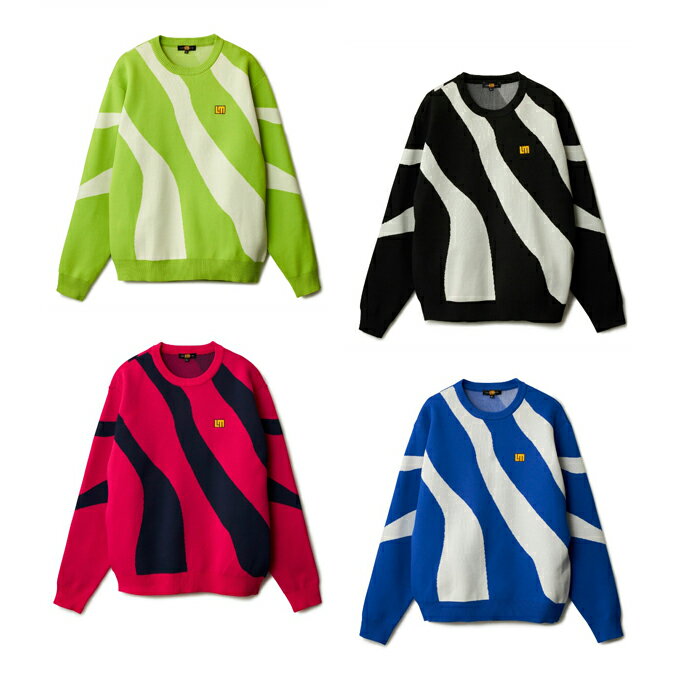 ラウドマウス LOUDMOUTH ゴルフウェア セーター メンズ クルーネックニット 775700 【ご自宅配送限定】‥