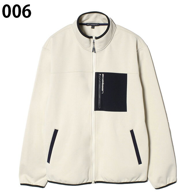 ロサーセン(ROSASEN) ゴルフウェア ブルゾン メンズ フリース×タフタブルゾン 044-54016-25AW 【2025年春夏モデル】