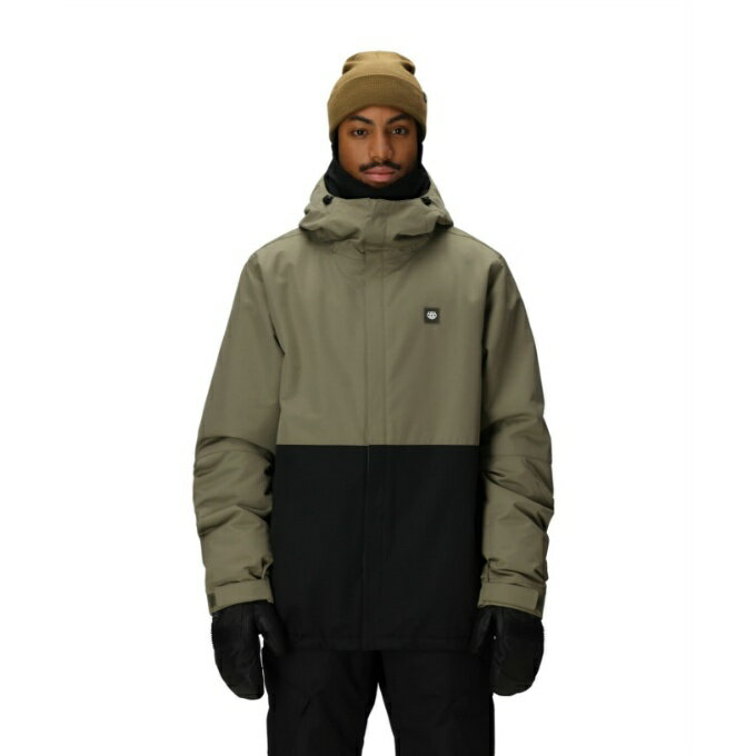 シックスエイトシックス(686) スノーボードウェア ジャケット メンズ FOUNDATION INSULATEDJACKET M5WN155-SAGE COLORBLOCK
