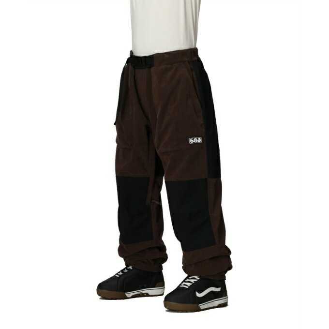 シックスエイトシックス(686) スノーボードウェア パンツ メンズ GHOST 2.5L PANT M3WN223-COFFEE CORD..
