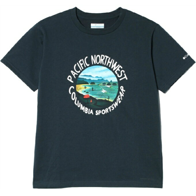コロンビア(Columbia) Tシャツ 半袖 ジュニア ユースレイクトゥアベニューグラフィックショートスリーブTシャツ PY8678-464 【国内正規品】