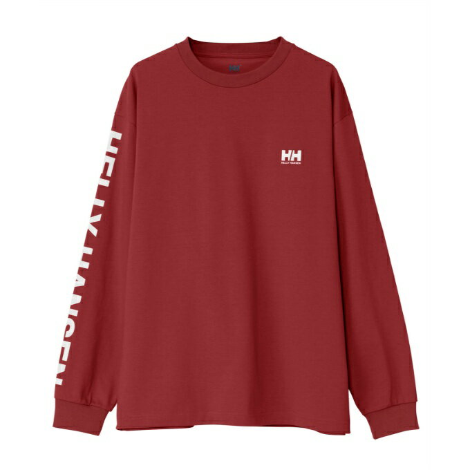 ヘリーハンセン(HELLY HANSEN) Tシャツ 長袖 メンズ LS Letter Tee ロングスリーブ レターティー HM32578-BI