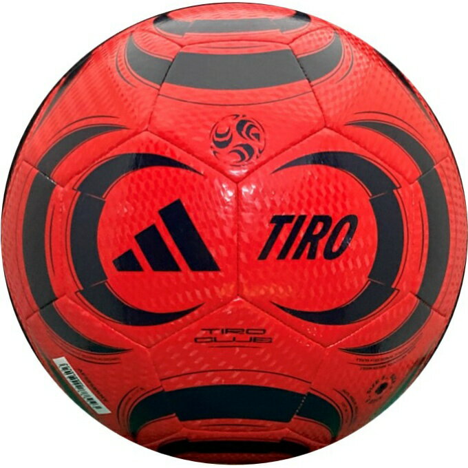アディダス(adidas) サッカーボール 5号球 TIRO クラブ 機械縫い AF5958RNV